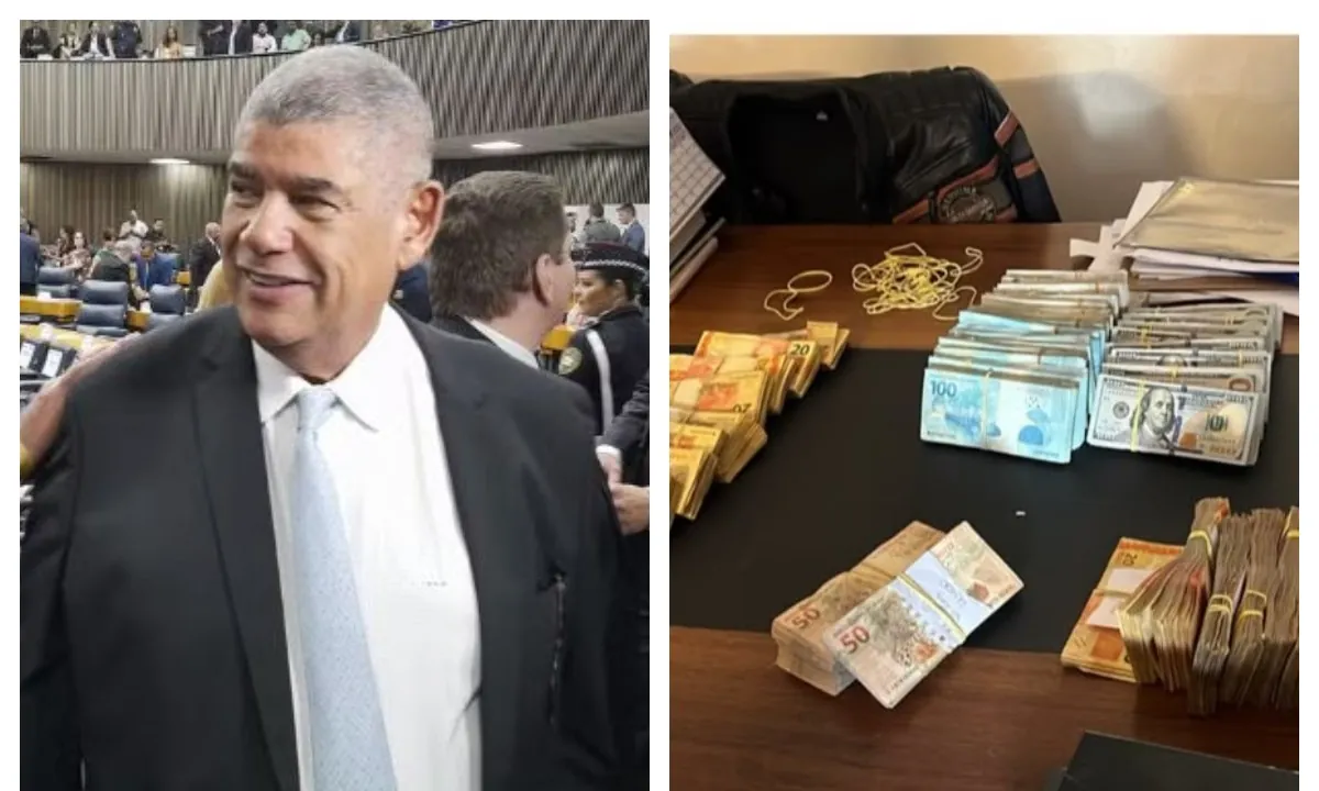 Pessoa que estava em casa vizinha a Milton Leite diz à polícia que dinheiro apreendido em malas é do ex-vereador