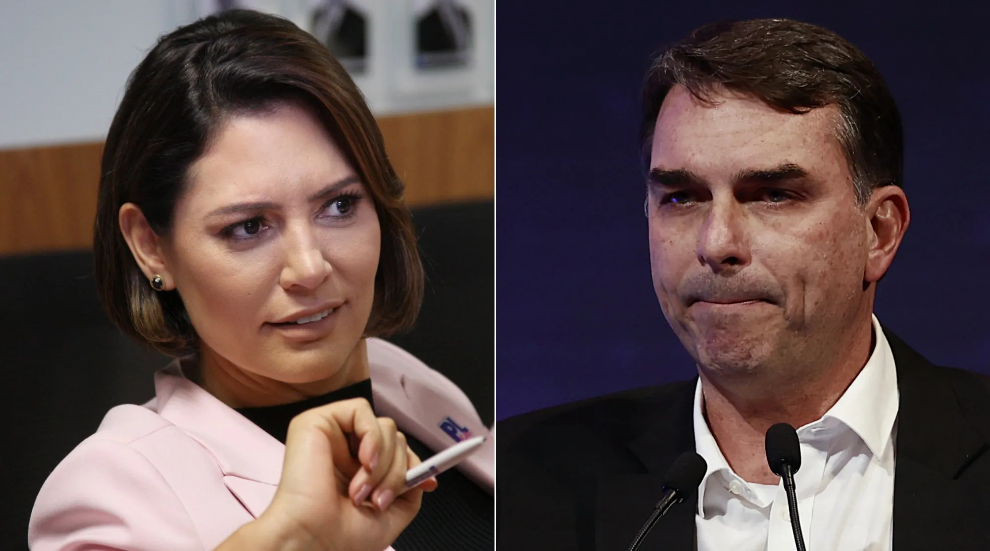 Paz na família? Entenda reconciliação entre Flávio e Michelle em meio a 'momento difícil' da campanha