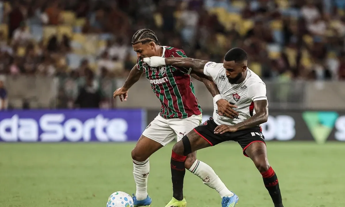 No Maracanã, Fluminense e Vitória empatam pelo Campeonato Brasileiro
