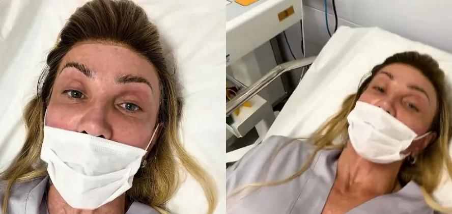 Após princípio de AVC, Maya Massafera publica 'reality' com cenas em hospital