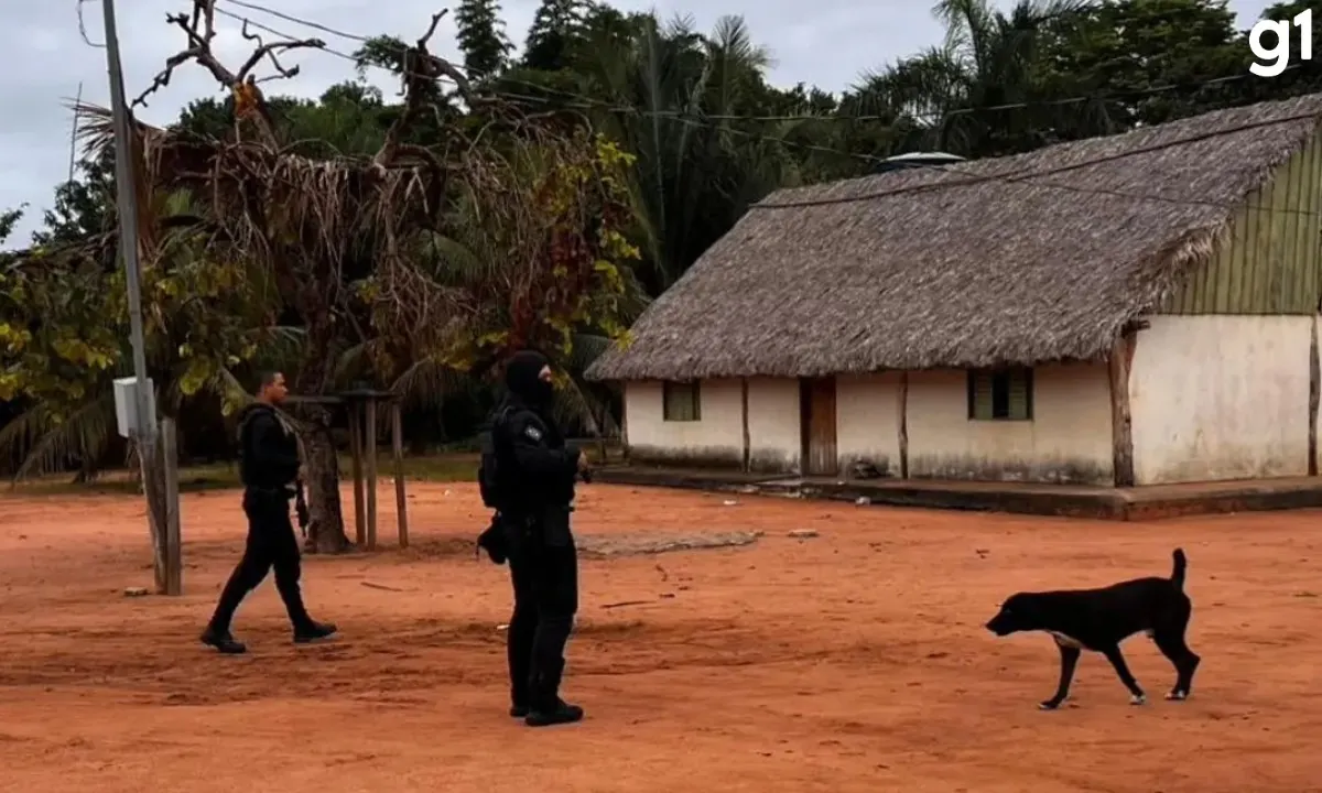 Facção mantinha treinamento de sobrevivência na selva em aldeia | G1