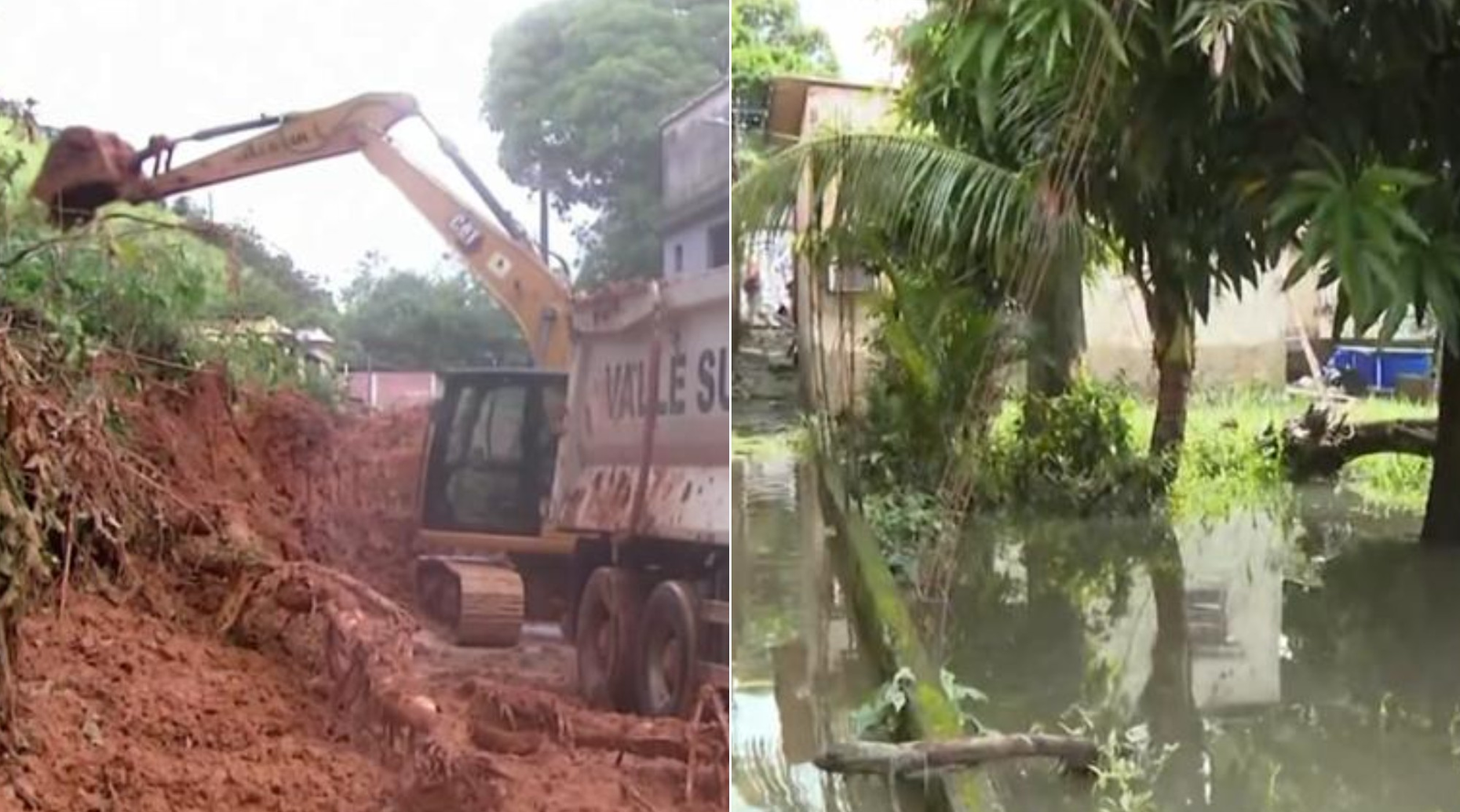 Após chuva intensa, cidades do RJ contabilizam estragos e arrecadam donativos para desalojados