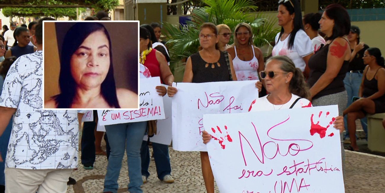 Moradores protestam após morte de mulher que tentou separar briga | G1