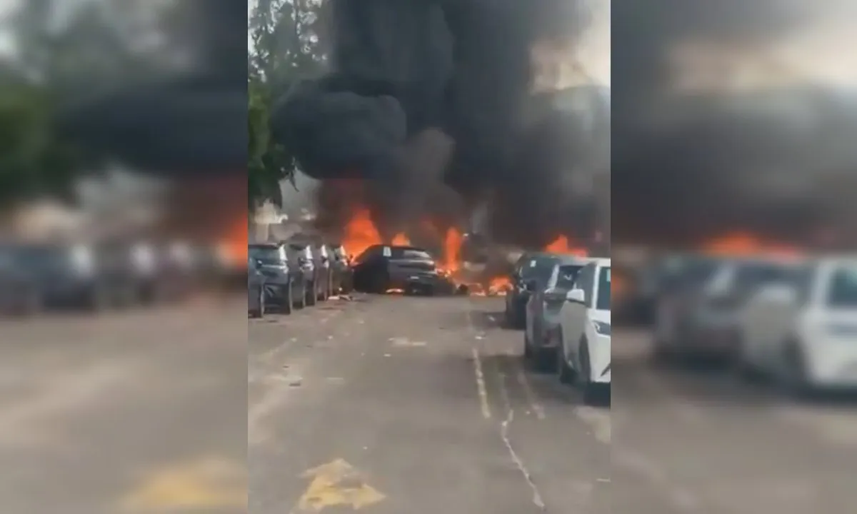 Veja como ficou local atingido por queda de helicópteros no RJ