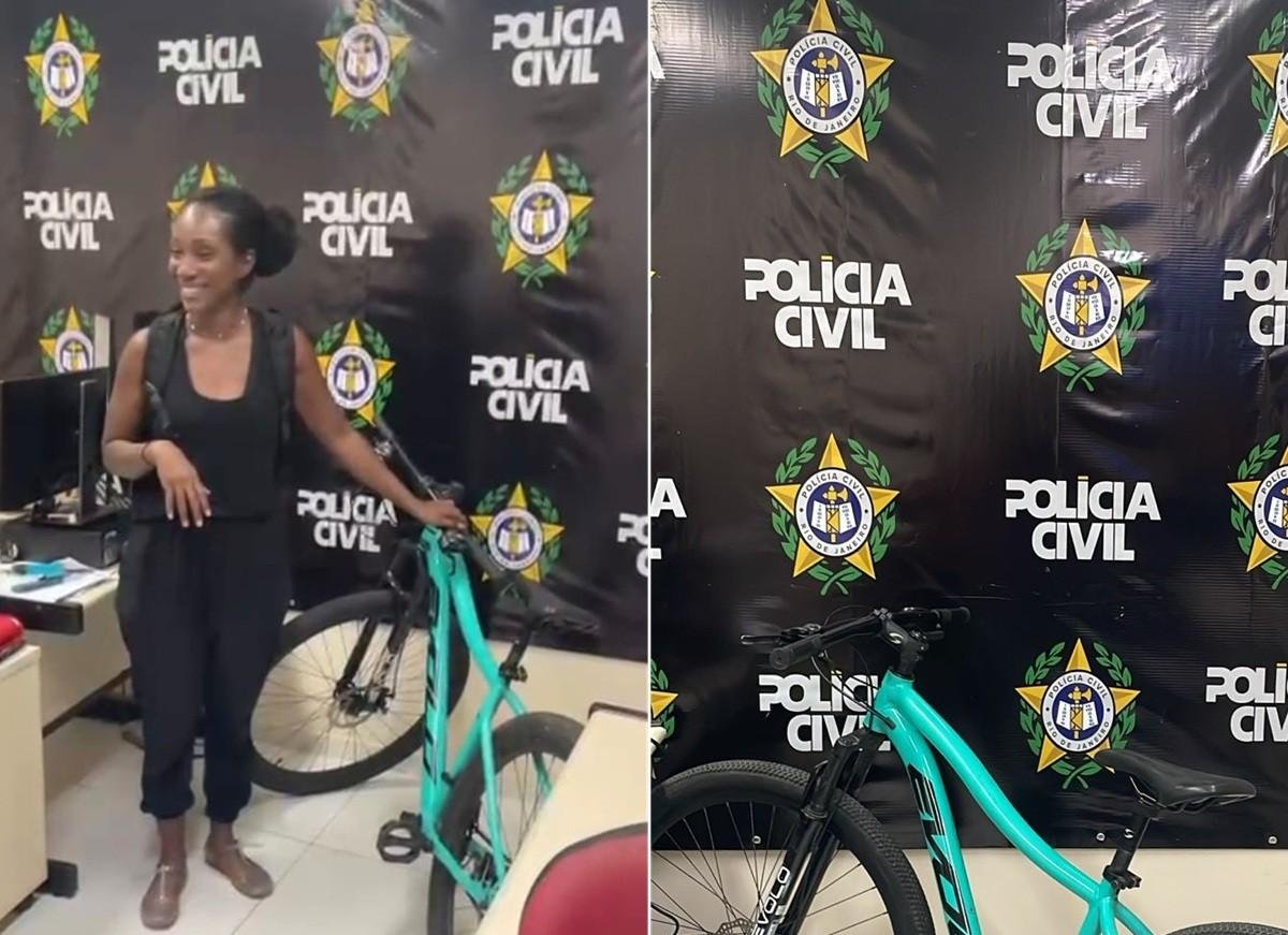 Polícia recupera bicicleta furtada em Cabo Frio com ajuda de drones | G1