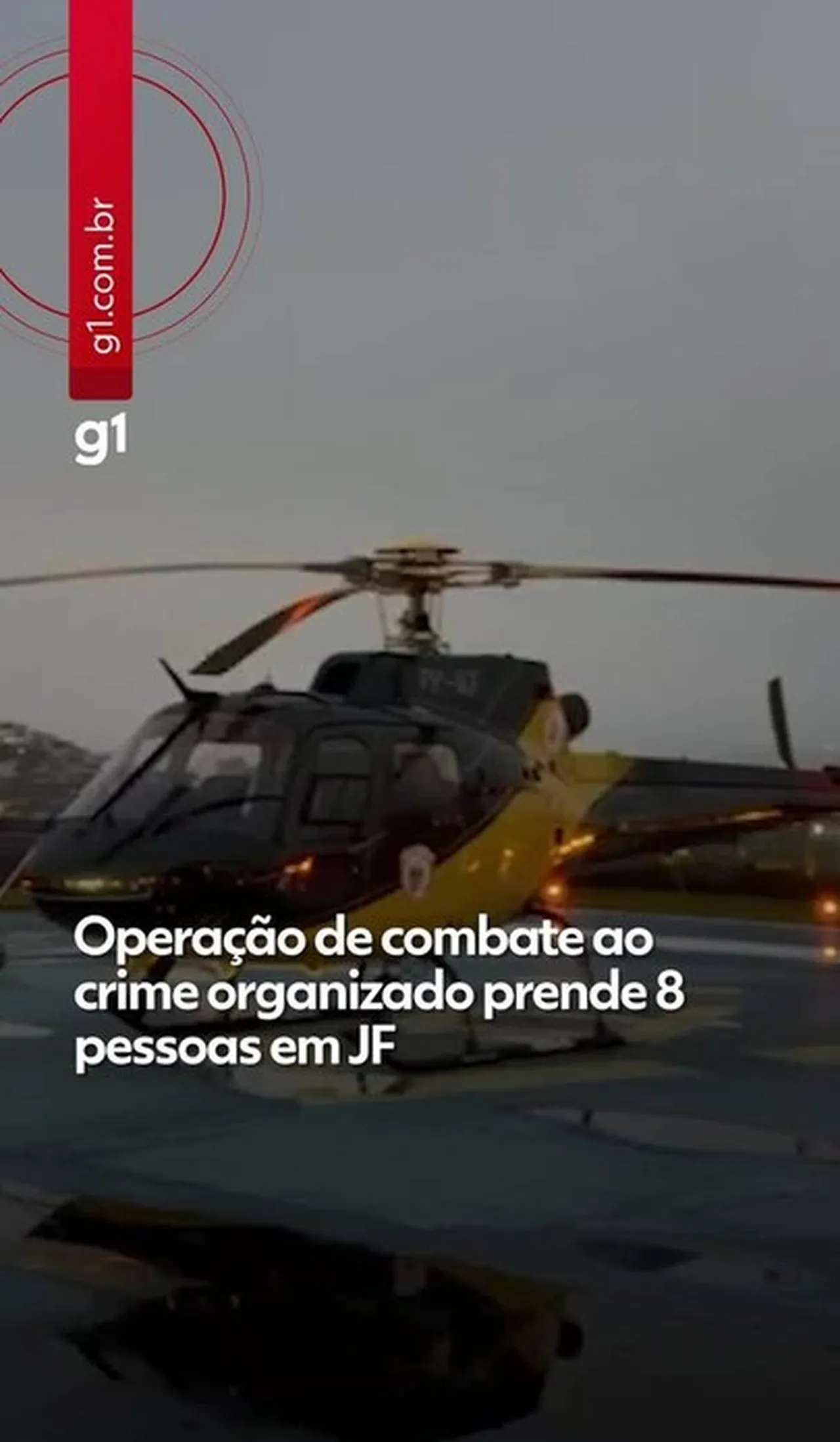 Operação nacional de combate ao crime organizado prende oito pessoas em Juiz de Fora