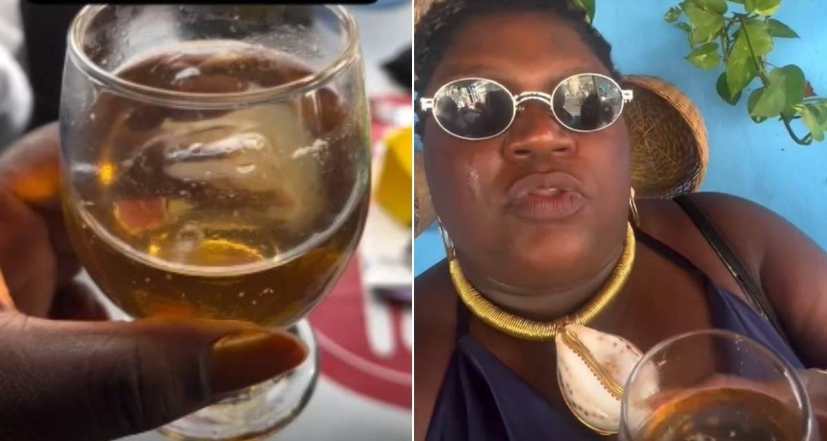 Influenciadora acusa dona de restaurante de jogar catarro em bebida | G1