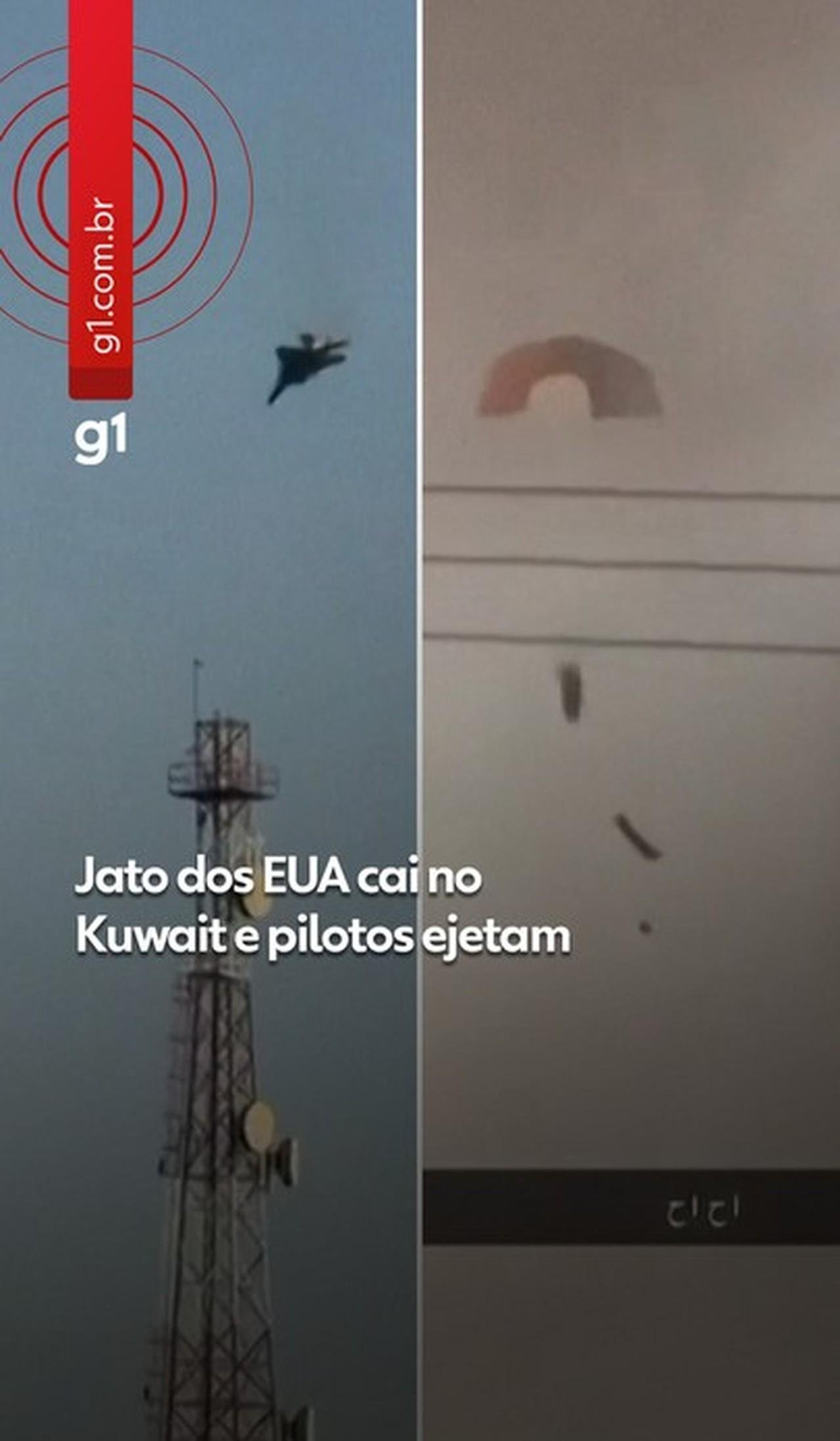 Jatos dos EUA são abatidos por engano pelo Kuwait durante combate | G1