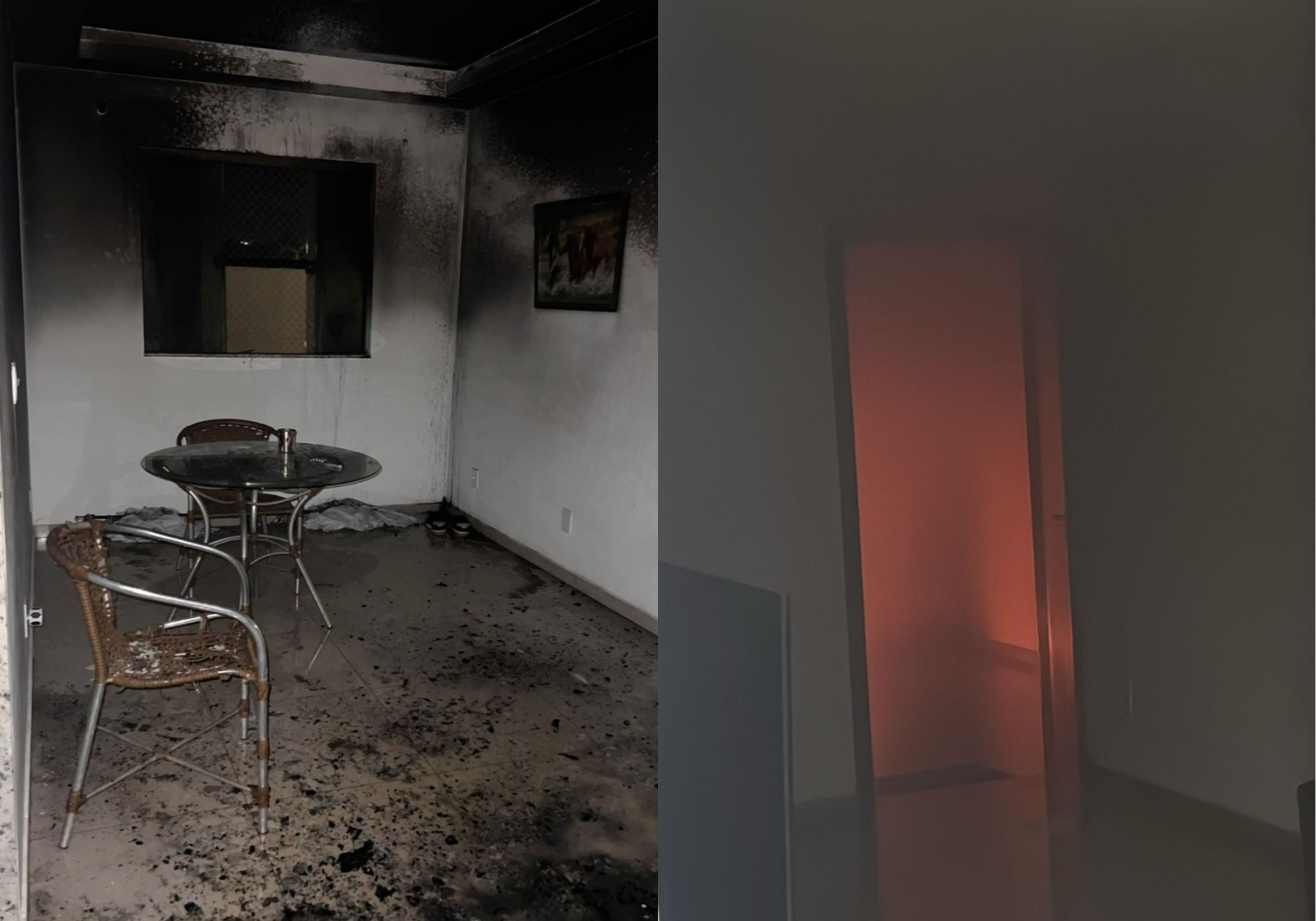 Homem coloca fogo no próprio apartamento no centro de Caratinga | G1