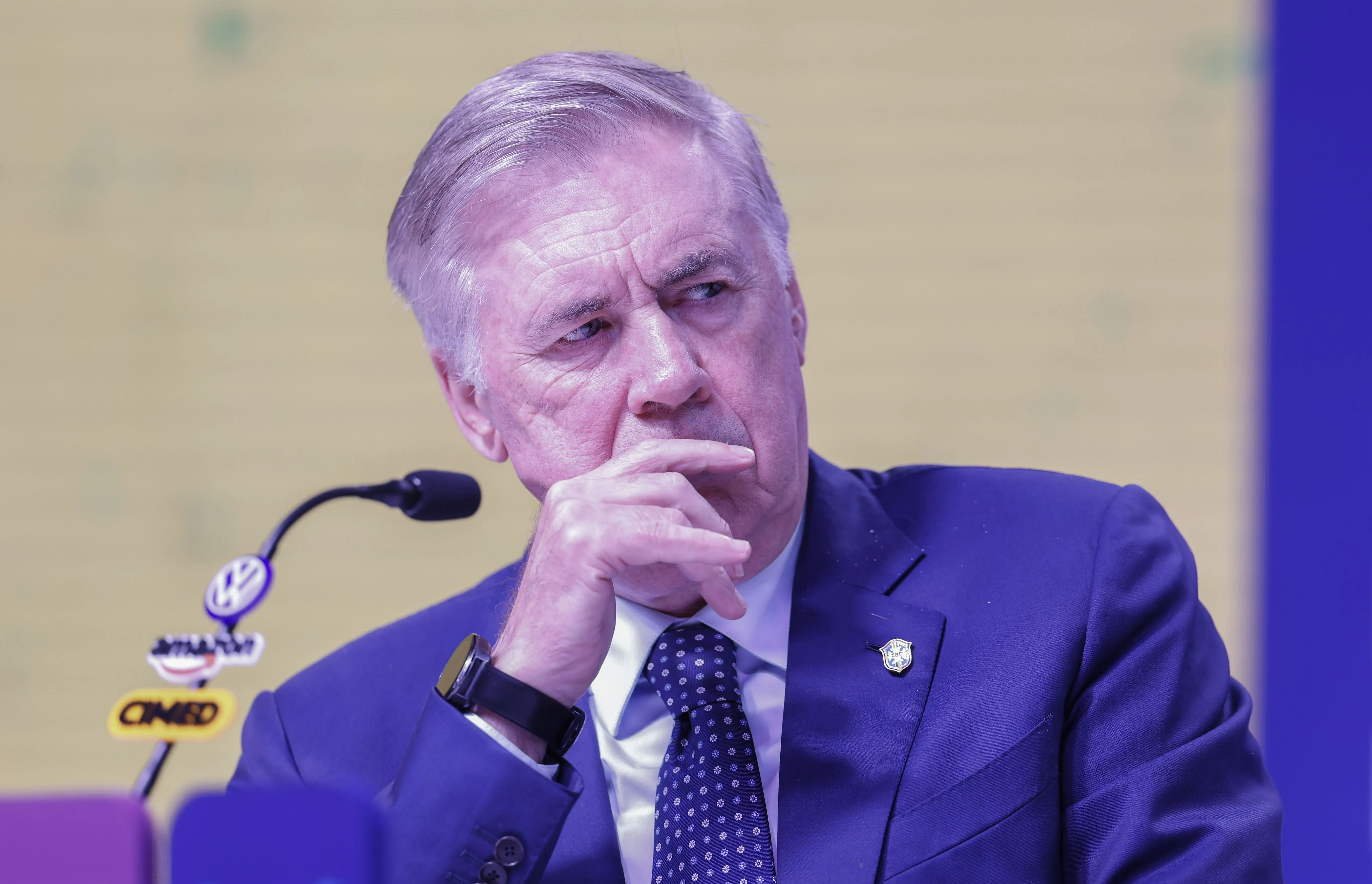 Ancelotti fará convocação da seleção brasileira para amistosos contra Japão e Cingapura no dia 29 de outubro