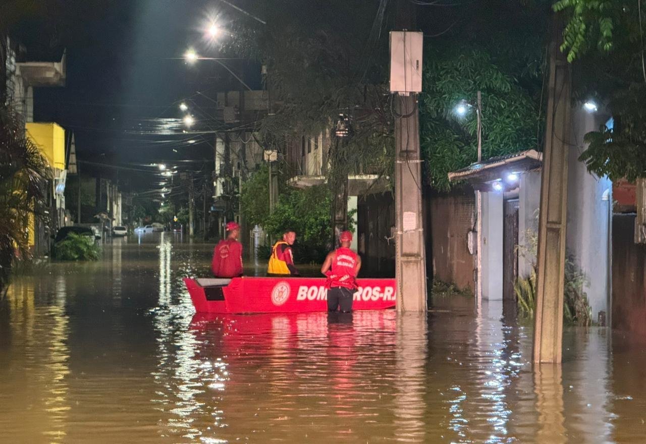 Chuva deixa morto e feridos no Estado do Rio; capital teve o fevereiro mais chuvoso já registrado